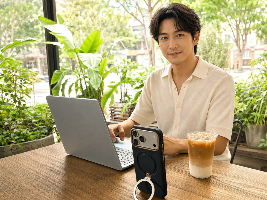 仕事にも日常にも黒いスマホケースが選ばれる理由