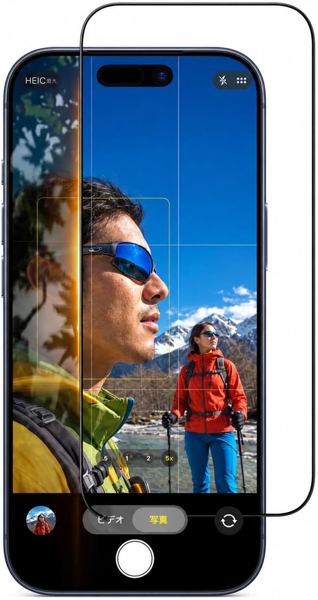 TORRAS For iPhone 2026 Pro ガラスフィルム 反射防止 航空宇宙強化ガラス クリアAR 低反射 高透過 全面保護 反射率0.8%未満｜自動除塵｜気泡対策｜全面保護｜ケースに対応｜指紋防止｜高感度｜すべすべ｜ 2枚｜6.3インチ｜For いphone 2026 Pro フィルム｜ガラスッキリ AR