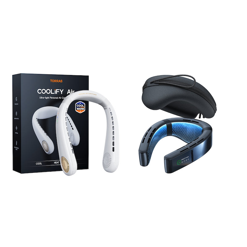 COOLiFY Air 軽量で快適なウェアラブルエアコン