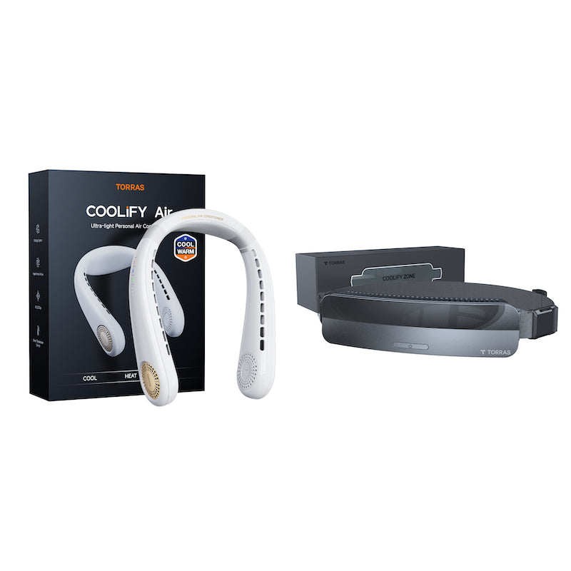 COOLiFY Air 軽量で快適なウェアラブルエアコン