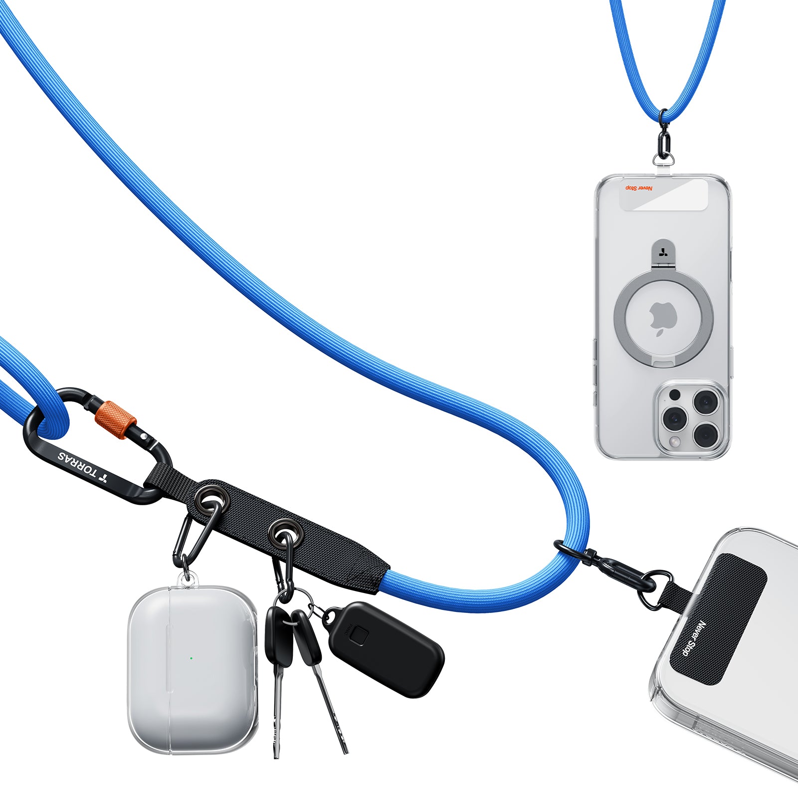 LoopGo Clasp 多用途・頑丈なストラップホルダー