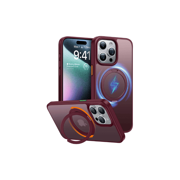 iPhone 15 Pro ケース|Magsafe対応スマホケース|UPRO Ostand R-TORRA