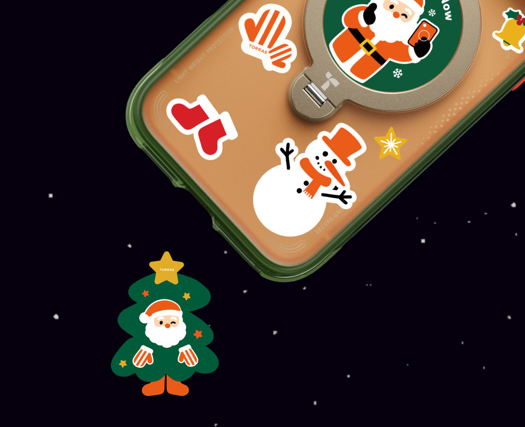 安定して立てられる、4点固定構造