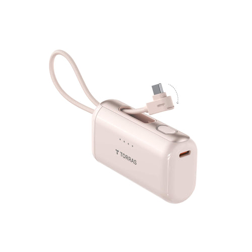 TORRAS - 5000ｍAh PocketVolt モバイルバッテリー／デザートチタニウム