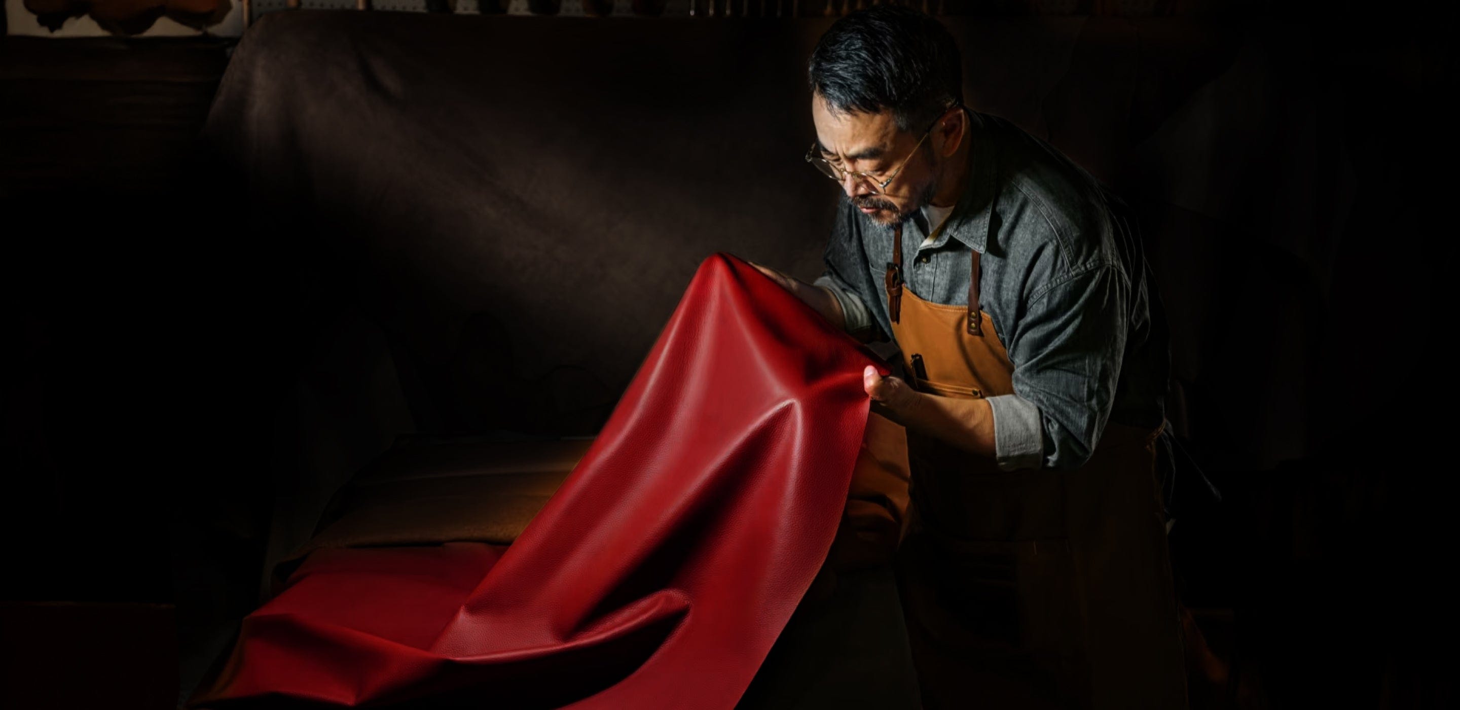 肌に馴染み、触れるたびに心地よさを感じる手触り