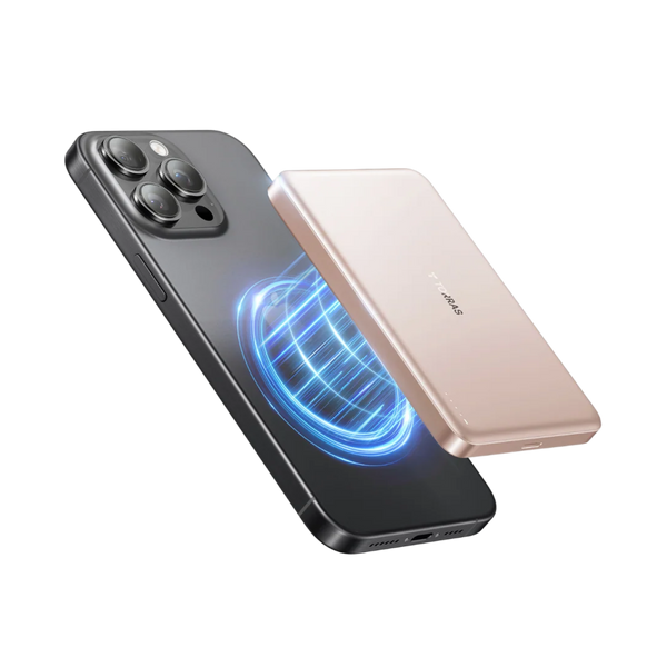 ブラック スマートフォン5000mAh Anker 321 MagGo Battery (PowerCore 5000) (マグネット式