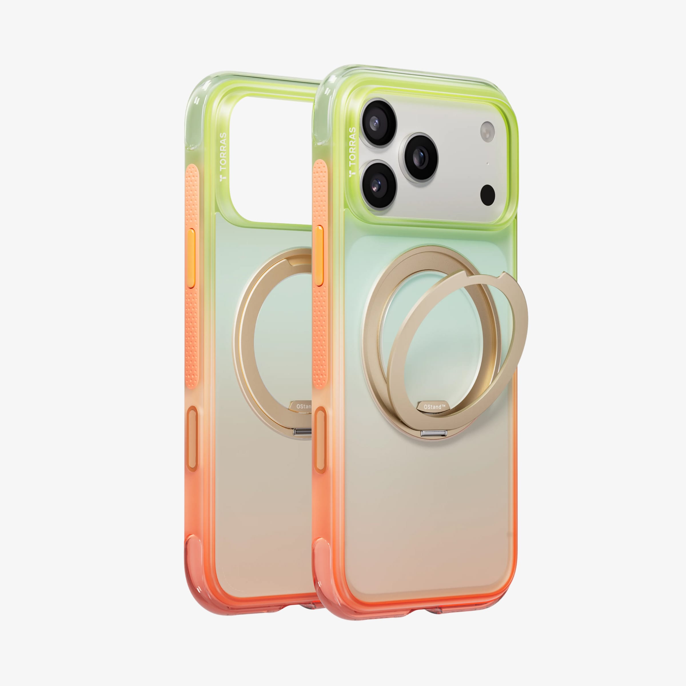 アロマストーンマカロン&フラワースタンドケース Ostand O3 Air Limited Edition | iPhone 16 15 スタンドケース
