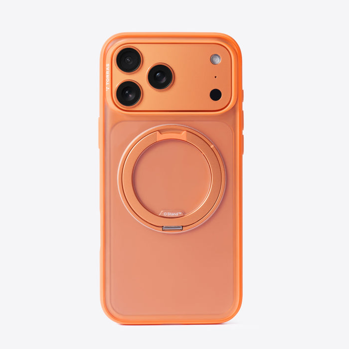 Orange Ostand O3 フィットネスケース、360°回転リングスタンド一体型。