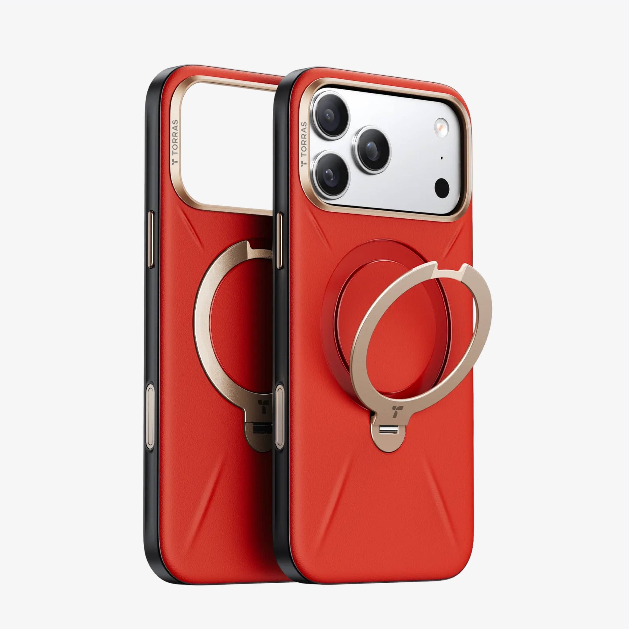 Red T TORRAS Ostand Q3 レザートーンケース（スタンドリング一体型）