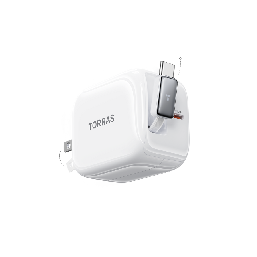 最強巻き取り式TORRAS充電器 急速充電器 業界初の温度制御 Amazon | 【2025新型最強】TORRAS FlexLine 67W 急速充電器 巻き