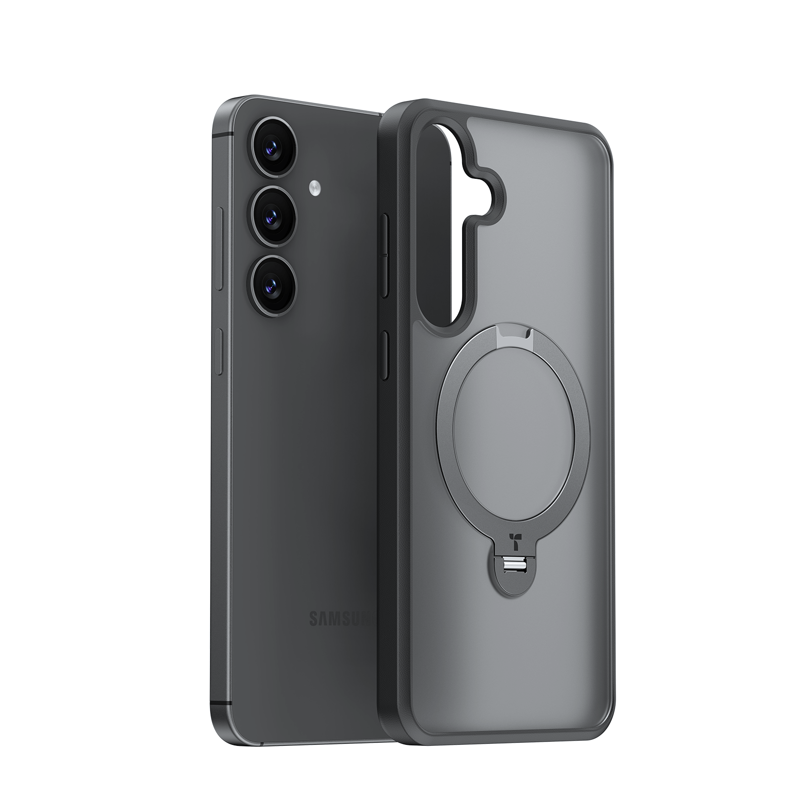 Galaxy S25 シリーズ|ゼンマイ式スタンドケース|Magsafe対応|スタンド